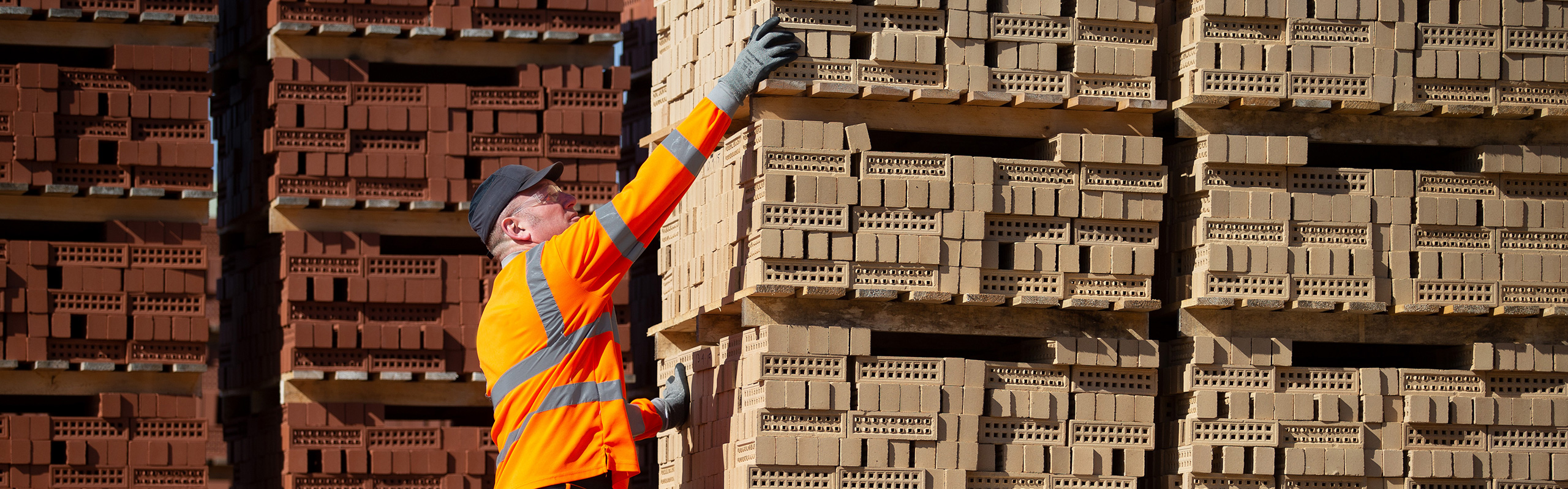 Man working in warehouse