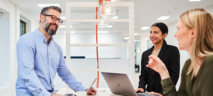 Sales and marketing team