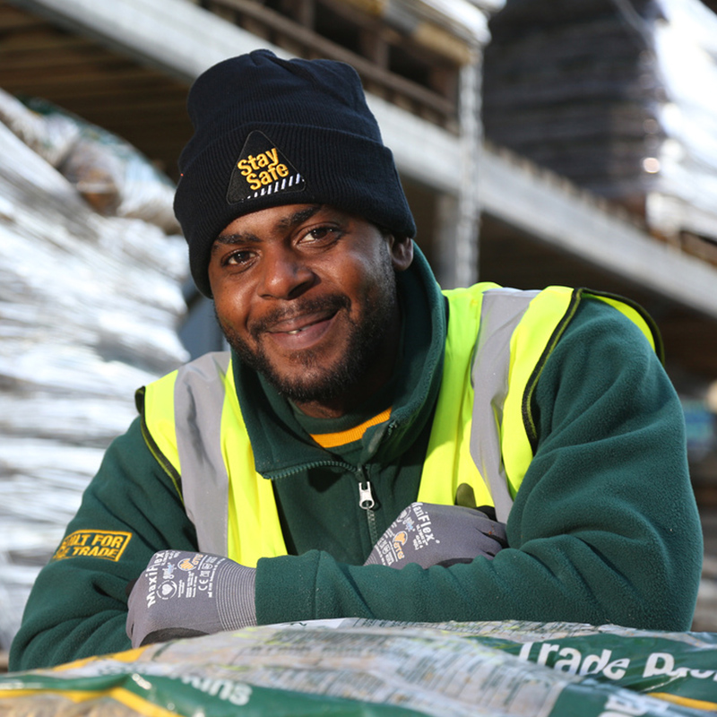 Man working in Building Materials