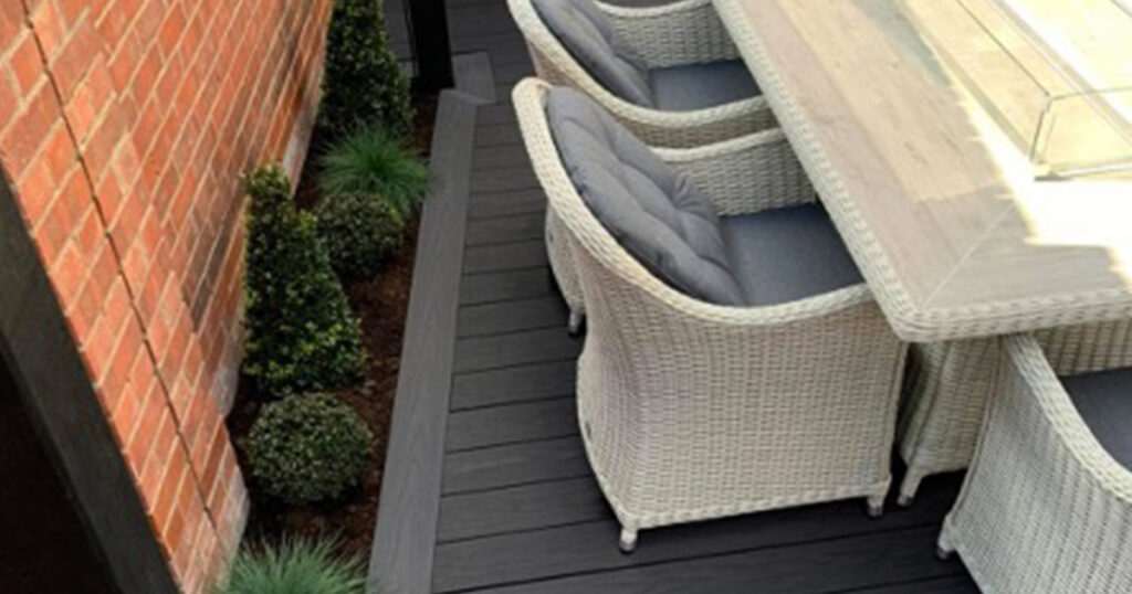 Garden patio