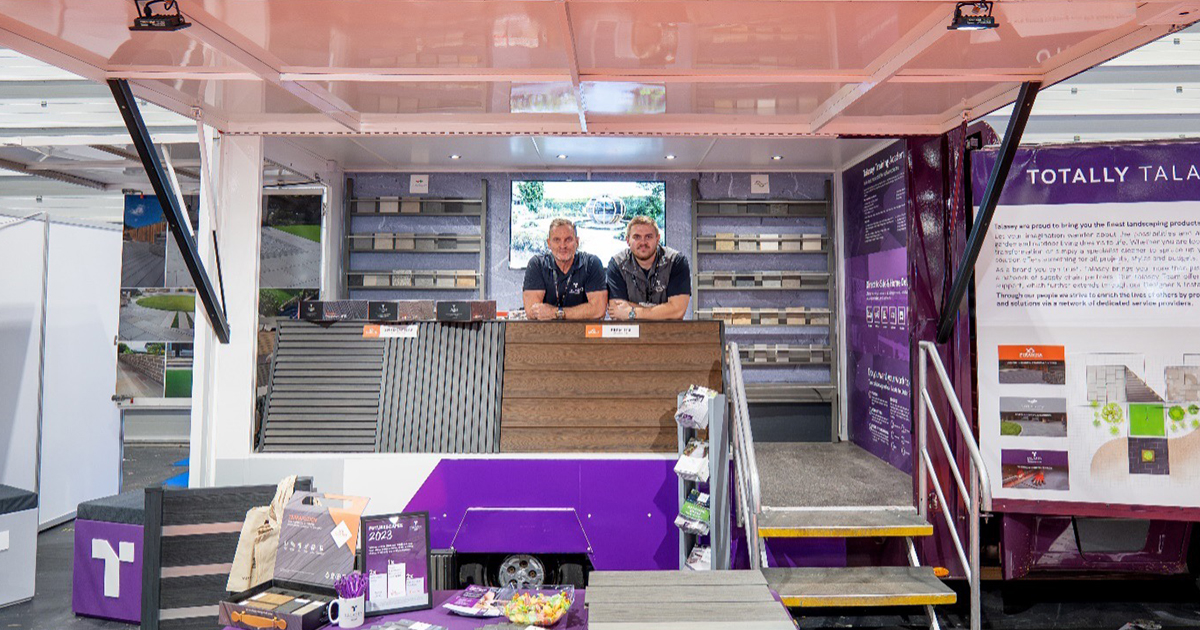 Members of staff at Talasey showroom